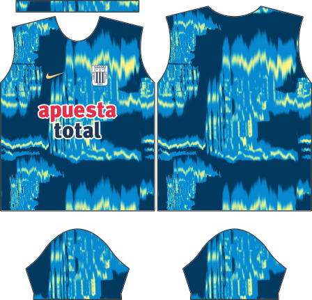 Alianza Lima Entrenamiento 2024 azul