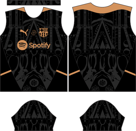 Barcelona FC Concept Fantasy Black