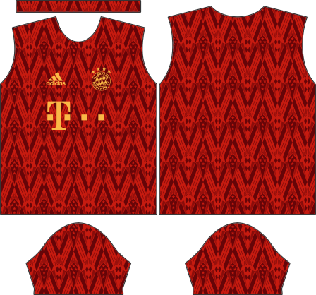 Bayern de Múnich red 2024-25 Concept Fantasy