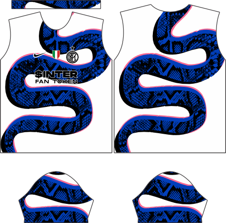 Inter de Milão Concept 2024 Snake 01