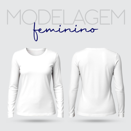 MANGA LONGA FEMININA