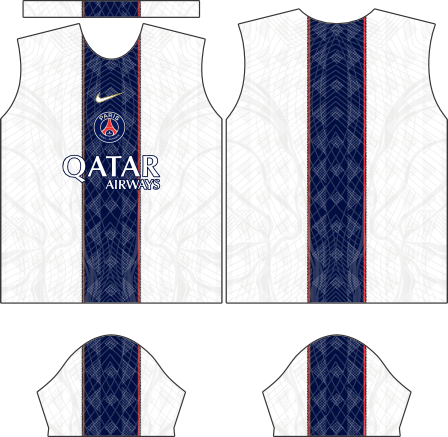 Paris Saint Germain 2023 Concept Geometric