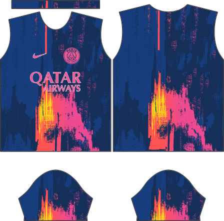 Paris Saint Germain Grunge Concept 2023 01