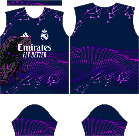 Real Madrid Concept Black Cougar